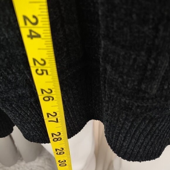 Croft & Barrow Extra Soft Crewneck Black Sweater Size Large - Picture 6 of 11